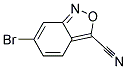 6-BROMOBENZO[C]ISOXAZOLE-3-CARBONITRILE 结构式