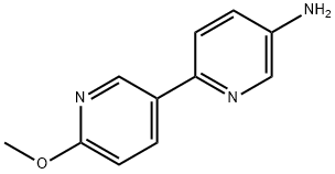 6'-甲氧基-[2,3'-联吡啶]-5-胺 结构式