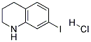 7-IODO-1,2,3,4-TETRAHYDRO-QUINOLINE HYDROCHLORIDE 结构式