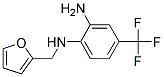 N-[2-AMINO-4-(TRIFLUOROMETHYL)PHENYL]-N-(2-FURYLMETHYL)AMINE 结构式