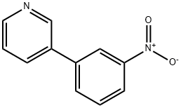 3-(3-硝基苯基)吡啶 结构式