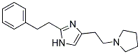 2-PHENETHYL-4-(2-PYRROLIDIN-1-YL-ETHYL)-IMIDAZOLE 结构式