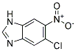 5-氯-6-硝基-1H-苯并咪唑 结构式