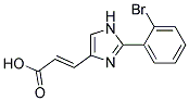 3-[2-(2-BROMO-PHENYL)-IMIDAZOL-4-YL]-ACRYLIC ACID 结构式