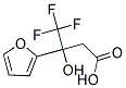 4,4,4-TRIFLUORO-3-(2-FURYL)-3-HYDROXYBUTANOIC ACID 结构式