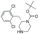 (S)-2-(2,6-DICHLORO-BENZYL)-PIPERAZINE-1-CARBOXYLIC ACID TERT-BUTYL ESTER 结构式