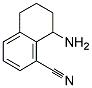 8-AMINO-5,6,7,8-TETRAHYDRONAPHTHALENE-1-CARBONITRILE 结构式