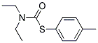 DIETHYL-THIOCARBAMIC ACID S-P-TOLYL ESTER 结构式