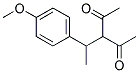 3-[1-(4-METHOXY-PHENYL)-ETHYL]-PENTANE-2,4-DIONE 结构式