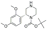 (R)-2-(2,4-DIMETHOXY-PHENYL)-PIPERAZINE-1-CARBOXYLIC ACID TERT-BUTYL ESTER 结构式