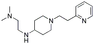 N,N-DIMETHYL-N'-[1-(2-PYRIDIN-2-YLETHYL)PIPERIDIN-4-YL]ETHANE-1,2-DIAMINE 结构式