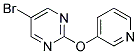 5-BROMO-2-(PYRIDIN-3-YLOXY)PYRIMIDINE 结构式