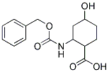 ALL-CIS-2-BENZYLOXYCARBONYLAMINO-4-HYDROXY-CYCLOHEXANECARBOXYLIC ACID 结构式