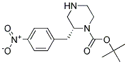 (R)-2-(4-NITRO-BENZYL)-PIPERAZINE-1-CARBOXYLIC ACID TERT-BUTYL ESTER 结构式