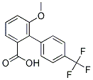 6-METHOXY-4'-TRIFLUOROMETHYL BIPHENYL-2-CARBOXYLIC ACID 结构式