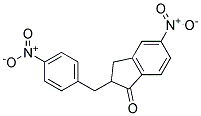 5-NITRO-2-(4-NITRO-BENZYL)-INDAN-1-ONE 结构式