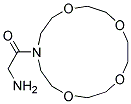 2-OXO-2-(1,4,7,10-TETRAOXA-13-AZACYCLOPENTADECAN-13-YL)ETHANAMINE 结构式