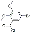 5-BROMO-2,3-DIMETHOXY-BENZOYL CHLORIDE 结构式