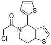 5-(CHLOROACETYL)-4-THIEN-2-YL-4,5,6,7-TETRAHYDROTHIENO[3,2-C]PYRIDINE 结构式