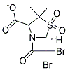 (S)-6,6-DIBROMO-3,3-DIMETHYL-4,4,7-TRIOXO-4LAMBDA6-THIA-1-AZA-BICYCLO[3.2.0]HEPTANE-2-CARBOXYLIC ACID ANION 结构式