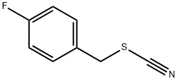 4-Fluorobenzyl thiocyanate 结构式