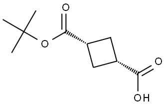 顺式-3-BOC-环丁酸 结构式