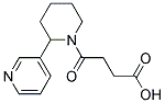 4-OXO-4-(S)-3,4,5,6-TETRAHYDRO-2H-[2,3']BIPYRIDINYL-1-YL-BUTYRIC ACID 结构式