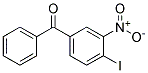 (4-IODO-3-NITRO-PHENYL)-PHENYL-METHANONE 结构式