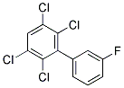 3'-FLUORO-2,3,5,6-TETRACHLOROBIPHENYL 结构式