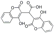 BIS-(4-HYDROXY-2-OXO-2H-CHROMEN-3-YL)-ACETIC ACID 结构式