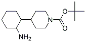 TERT-BUTYL 4-(2-AMINOCYCLOHEXYL)PIPERIDINE-1-CARBOXYLATE 结构式