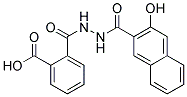 2-[N'-(3-HYDROXY-NAPHTHALENE-2-CARBONYL)-HYDRAZINOCARBONYL]-BENZOIC ACID 结构式