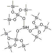 TRIS[TRIS(TRIMETHYLSILOXY)SILOXY]SILANE 结构式