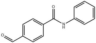 4-甲酰-N-苯基苯甲酰胺 结构式