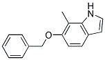 6-BENZYLOXY-7-METHYLINDOLE 结构式