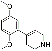 4-(2,5-DIMETHOXY-PHENYL)-1,2,3,6-TETRAHYDRO-PYRIDINE 结构式