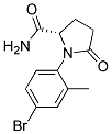 N-(4-BROMO-2-METHYLPHENYL)-5-OXOPROLINAMIDE 结构式