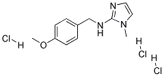 (4-METHOXY-BENZYL)-(1-METHYL-1H-IMIDAZOL-2-YL)-AMINE TRIHYDROCHLORIDE 结构式