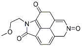 6-(2-METHOXYETHYL)-1H-INDOLO[5,4,3-DEF]ISOQUINOLINE-2,5,7(6H)-TRIONE 结构式
