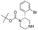 (R)-2-(2-BROMO-PHENYL)-PIPERAZINE-1-CARBOXYLIC ACID TERT-BUTYL ESTER 结构式