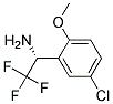 (R)-1-(5-氯-2-甲氧基-苯基)-2,2,2-三氟-乙胺 结构式