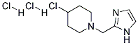 4-CHLORO-1-(IMIDAZOL-2-YLMETHYL)PIPERIDINE 2HCL 结构式