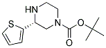 (R)-3-THIOPHEN-2-YL-PIPERAZINE-1-CARBOXYLIC ACID TERT-BUTYL ESTER 结构式