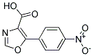 5-(4-NITROPHENYL)-1,3-OXAZOLE-4-CARBOXYLIC ACID 结构式