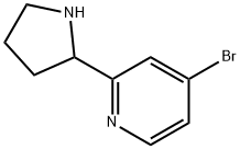4-Bromo-2-(pyrrolidin-2-yl)pyridine