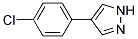4-(4-CHLOROPHENYL)-1H-PYRAZOLE 结构式