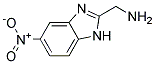 C-(5-NITRO-1H-BENZIMIDAZOL-2-YL)-METHYLAMINE 结构式