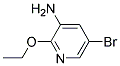 5-BROMO-2-ETHOXY-PYRIDIN-3-YLAMINE 结构式