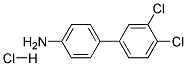 3',4'-DICHLORO-BIPHENYL-4-YLAMINE HYDROCHLORIDE 结构式