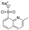 SODIUM 2-METHYLQUINOLINE-8-SULFONATE 结构式